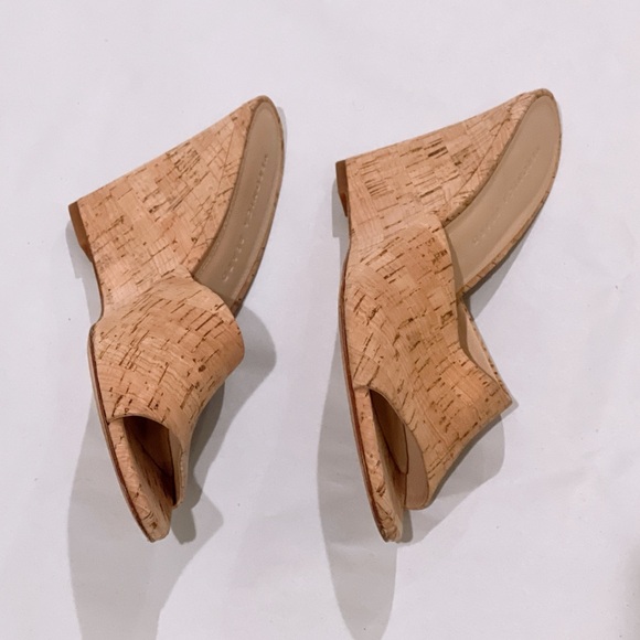 Veronica Beard Women's Dali Wedge Slide Cork Sandals size 8.5 - Picture 5 of 12